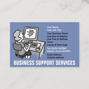 Office & Business Support-tjänster Visitkort