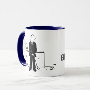 Office Carpet Golf Mugg