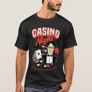 Office Casino Natt T Shirt