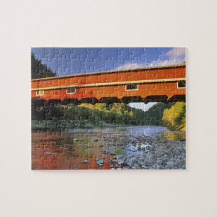 Office Covered Bridge längst i Oregon på 2 Pussel