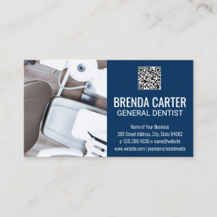 Office Dental Ordförande   QR Scan Code-Affärskort Visitkort