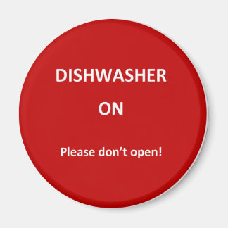 Office Dishwasher-meddelanden Magnet
