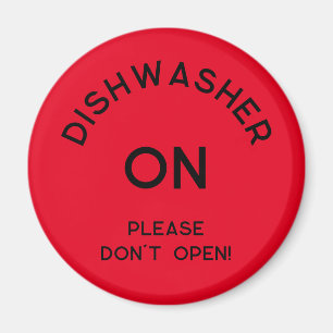 Office Dishwasher Notices Magnet
