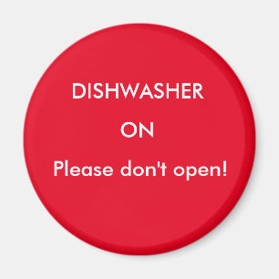 Office Dishwasher Notices Magnet