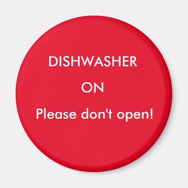 Office Dishwasher Notices Magnet (Framsidan)