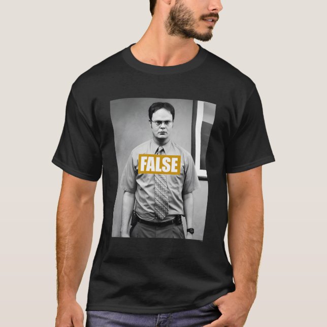 Office Dwight False Pub T Shirt (Framsida)