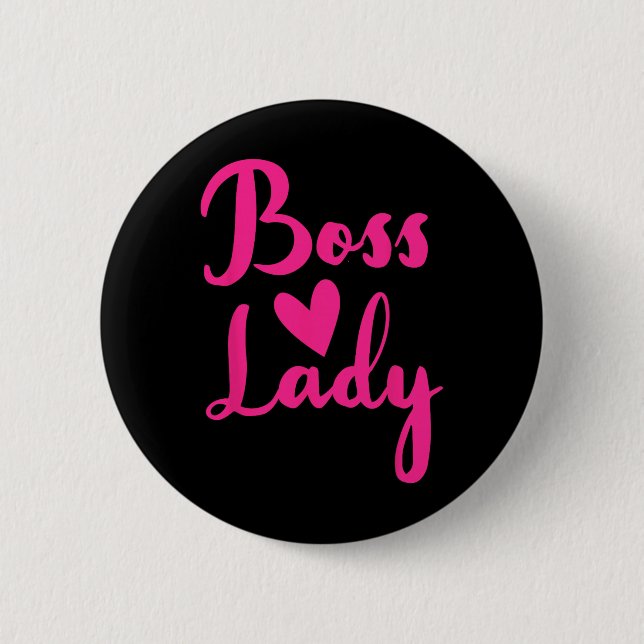 Office Employee Bosses Day Female Boss Ceo Manager Knapp (Framsida)