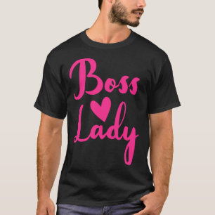 Office Employee Chefer Day Female Chef CEO Manager T Shirt