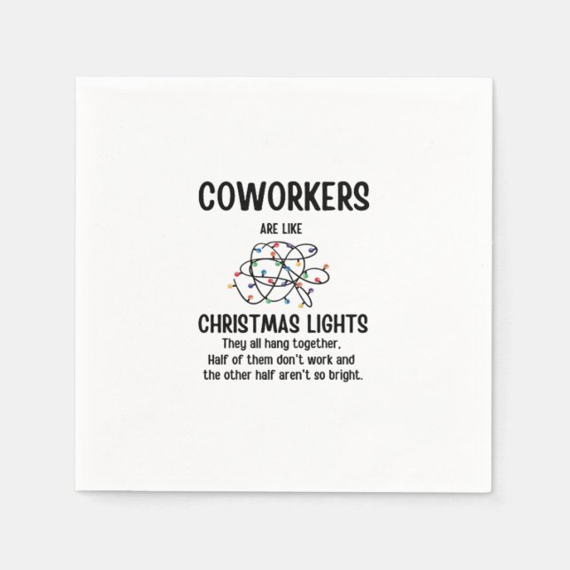 Office Gag-gåvor som medarbetarna gillar julklapp Pappersservett (Framsidan)