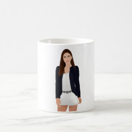 Office Girl Kaffemugg