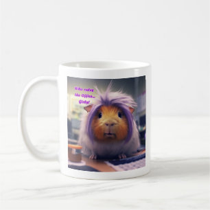 Office Girls Rule Guinea Gris Coffee Mugg