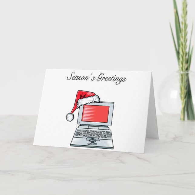 Office Hälsning (dator) Helgkort (Framsida)