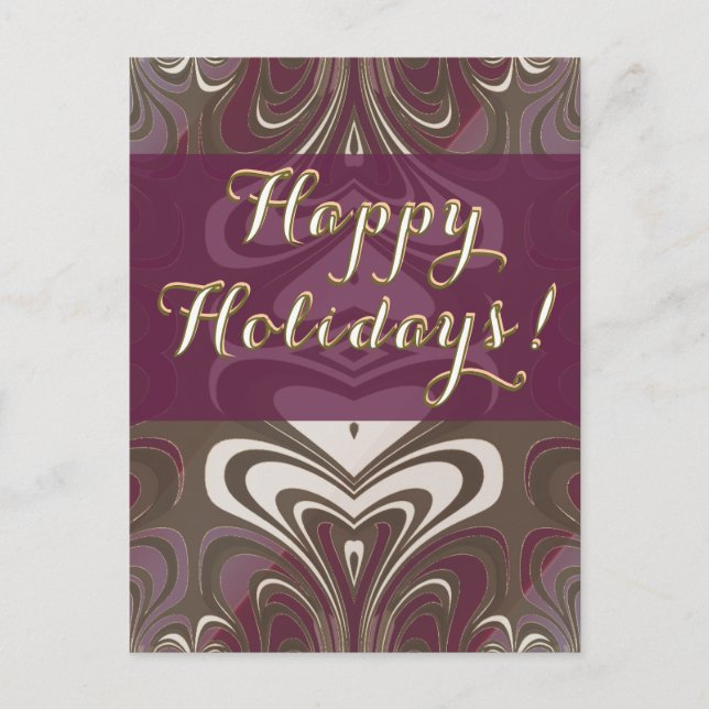 Office Holiday Postcard Helg Vykort (Framsida)