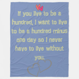 Office Home bröllop personalize Destiny Destiny's Fleecefilt