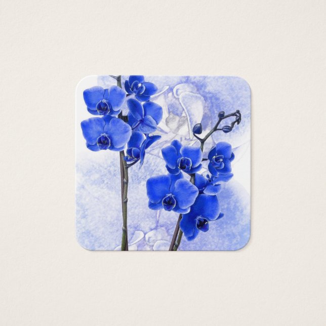 Office Home School Personalize Destiny Destiny's Fyrkantigt Visitkort (Framsida)