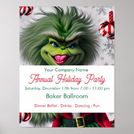 Office Julfest Poster