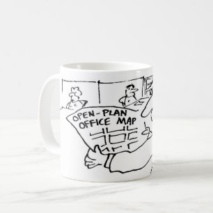 Office Karta, öppen för planerad trafik Kaffemugg