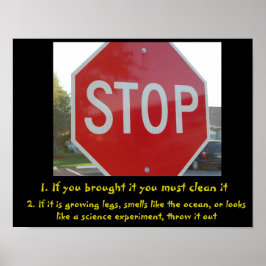 Office-kylskåp poster