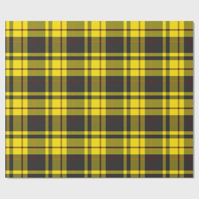 Office McLeod Tartan Inpackningspapper Presentpapper (Platt)
