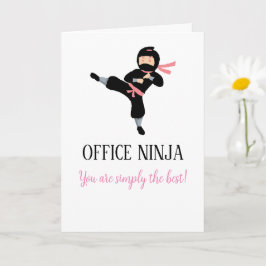 Office Ninja-dagskort för administrativ avskrivnin Kort