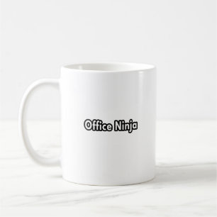 Office Ninja lustiga administrativa assistentprese Kaffemugg