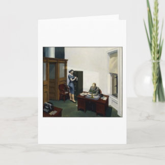 Office of Night - Edward Hopper Kort