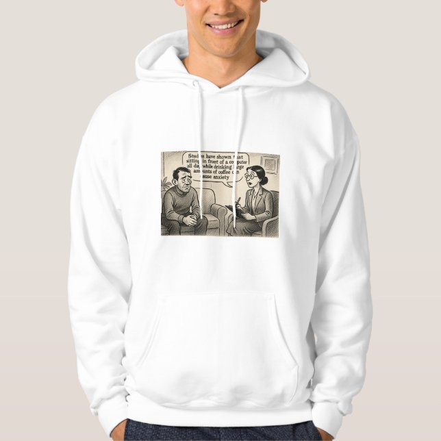 Office-oro Hoodie (Framsida)