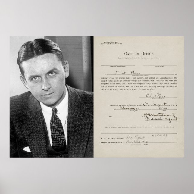 OFFICE - OTOUCHABLES ELIOT NESS POSTER (Framsidan)