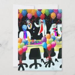 Office Party Julkort