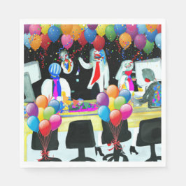 Office Party Pappersservett