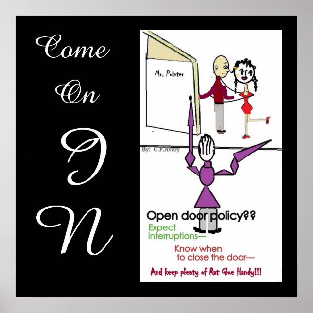 Office-Poster/väggkonst Poster (Framsidan)