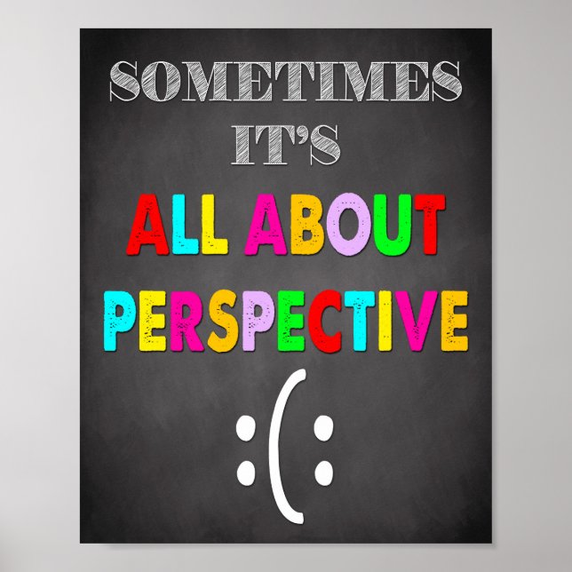 Office-prenumeration, Perspektivsignering, Emotion Poster (Framsidan)