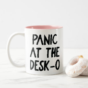 Office Quote Funny Two-Tone Coffee Mugg
