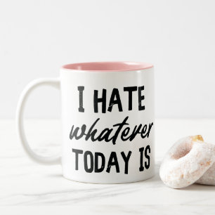 Office Quote Funny Two-Tone Coffee Mugg