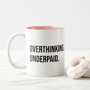 Office Quote Funny Two-Tone Coffee Mugg