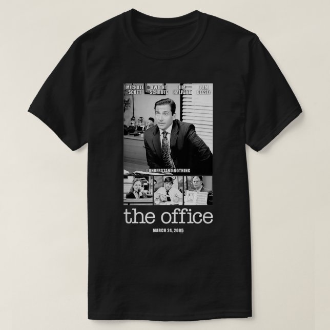 Office Reimaged Movie Poster T Shirt (Design framsida)