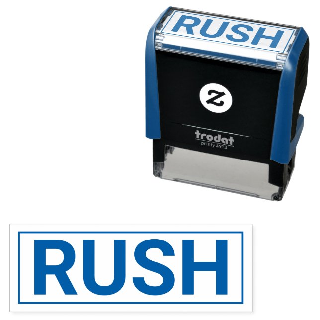 Office RUSH Self-Inkling Frimärke Självfärgande Stämpel (In Situ)