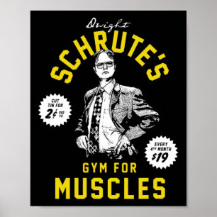 Office Schrutes Gym Poster