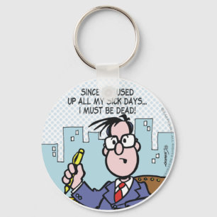 Office Sjukdagar Nyckelring