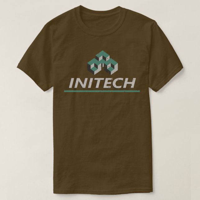 Office Space Initech T Shirt (Design framsida)