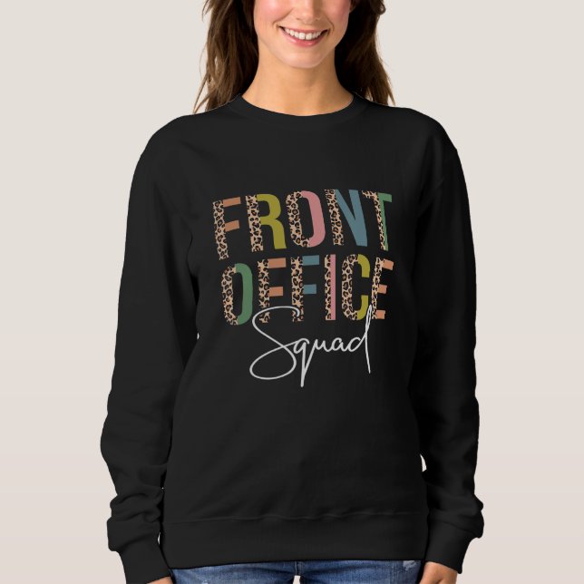 Office Squad Administrative Gifts Assistant School T Shirt (Framsida)