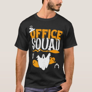 Office Squad Spooky Halloween Back to school Admin T Shirt
