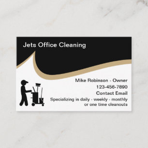 Office-Städning och Janitorial-tjänster Visitkort