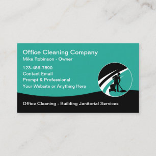 Office-Städning och Janitorial-tjänster Visitkort