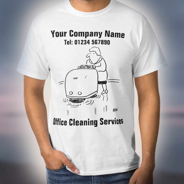 Office Städning Services T Shirt (Skapare uppladdad)
