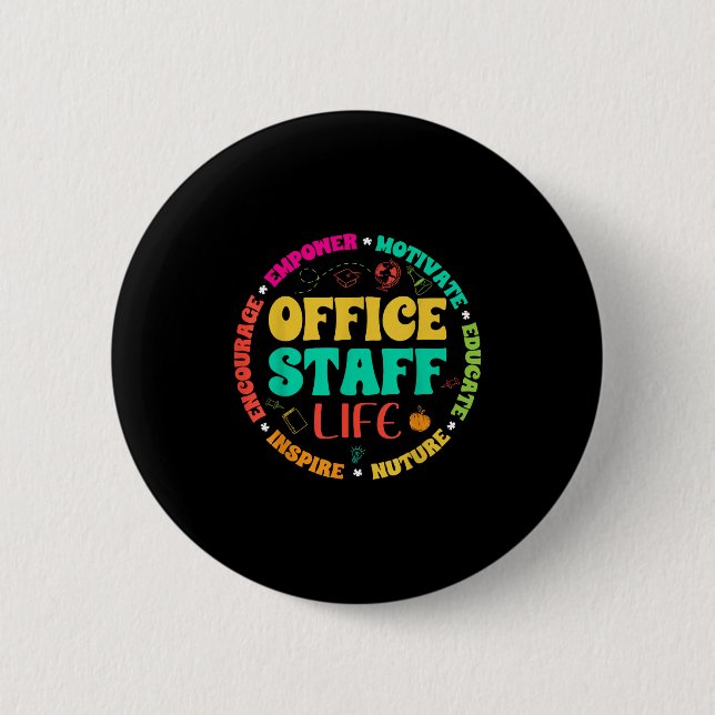 Office Staff Life - Front Office Squad School Secr Knapp (Framsida)