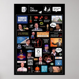 Office US Montage Poster