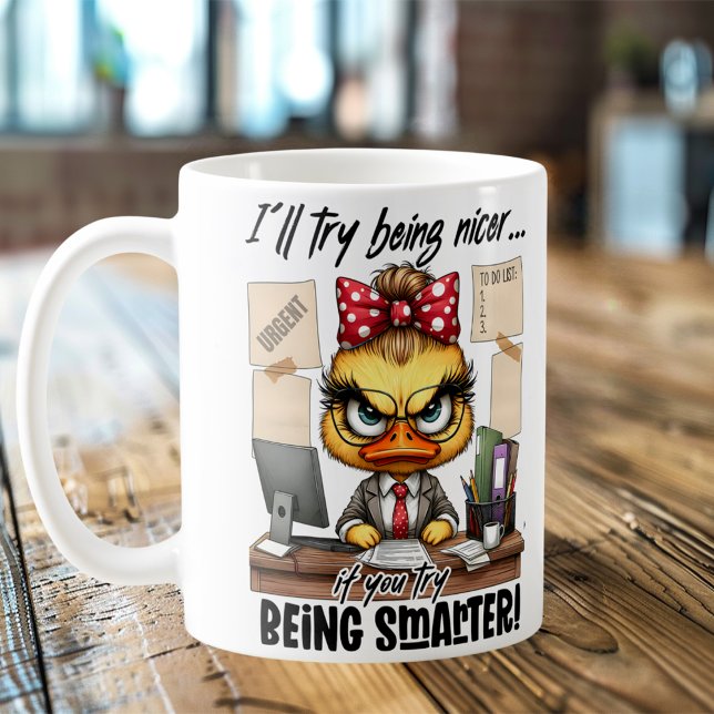 Office Work Coffee Mugg - Perfekt för Överlevande  (Skapare uppladdad)