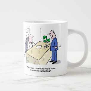 Office Worker har underrättats. Office Life Jumbo Mugg
