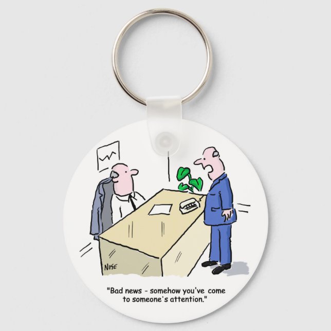 Office Worker-meddelanden som har meddelats av någ Nyckelring (Framsida)